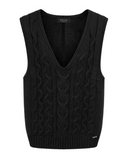 COLETE EM TRICOT PRETO