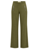 CALÇA MOLETINHO RETA VERDE