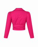 CAMISA TRANSPASSADA ROSA