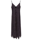 VESTIDO LONGO ESTAMPA CORAÇÃO NV