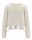 CONJUNTO TOP E CASACO TRICOT NV