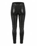 CALÇA COURO PRETA