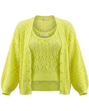 CARDIGAN COM TOP LIMA