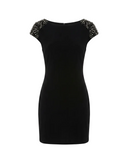 VESTIDO CURTO PRETO