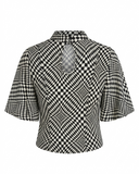 BLUSA ESTAMPADA P&B