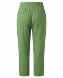 CALÇA CINTURA ELÁSTICA VERDE