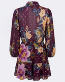 VESTIDO CURTO ESTAMPADO