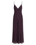 VESTIDO LONGO ESTAMPA CORAÇÃO NV