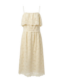 VESTIDO RENDA CREME