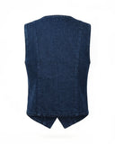 COLETE JEANS AZUL