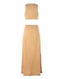 VESTIDO LONGO NUDE