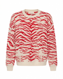 TRICOT ZEBRADO ROSA