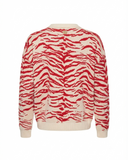 TRICOT ZEBRADO ROSA