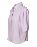 CAMISA CURTA BUFANTE LILÁS