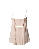 BLUSA NUDE RECORTE COSTAS
