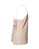 BLUSA NUDE RECORTE COSTAS