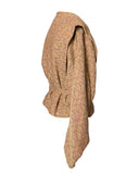 CASACO JACQUARD AMARELO