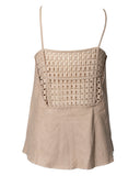BLUSA REGATA NUDE DETALHE COSTAS