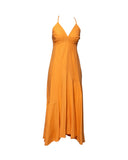 VESTIDO MIDI LARANJA