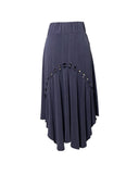 SAIA MIDI RECORTES AZUL