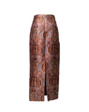 SAIA LONGA LÁPIS JACQUARD