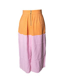 SAIA MIDI ROSA E LARANJA