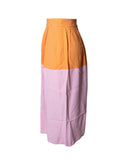 SAIA MIDI ROSA E LARANJA