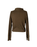 BLUSA MOLETIM VERDE