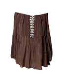 BLUSA OMBRO A OMBRO LISTRADA
