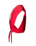 TOP VERMELHO COM AMARRAÇÃO