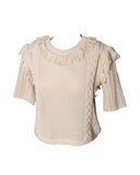 BLUSA TRICOT BEGE