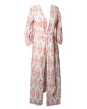 CHEMISE LAISE BRANCO E ROSA
