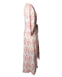 CHEMISE LAISE BRANCO E ROSA