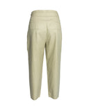CALÇA VERDE MENTA COM CINTO