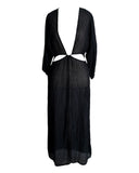 VESTIDO SAÍDA DE PRAIA PRETO