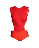 BODY TRICOT VERMELHO