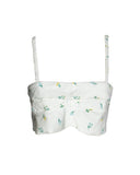 TOP BRANCO FLORAL