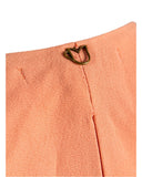 VESTIDO MIDI/LONGO RECORTES ROSA