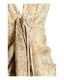 VESTIDO CURTO COBRA PAETÊ AMARELO