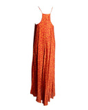 VESTIDO LONGO ESTAMPADO LARANJA