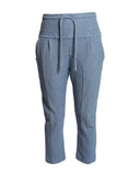 CALÇA MOLETIM AZUL CLARO