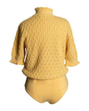BODY TRICOT AMARELO