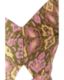 TOP ESTAMPADO ROSA E VERDE