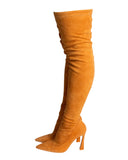 BOTA OVER THE KNEE CARAMELO