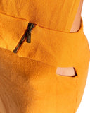 VESTIDO MIDI AMARELO MOSTARDA