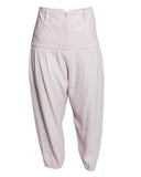 CALÇA COM PALA LILÁS
