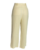 CALÇA ALFAIATARIA AMARELO MANTEIGA