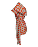 VESTIDO CURTO ESTAMPA GEOMÉTRICA