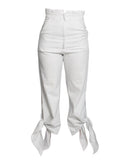 CALÇA OFF QUADRICULADA