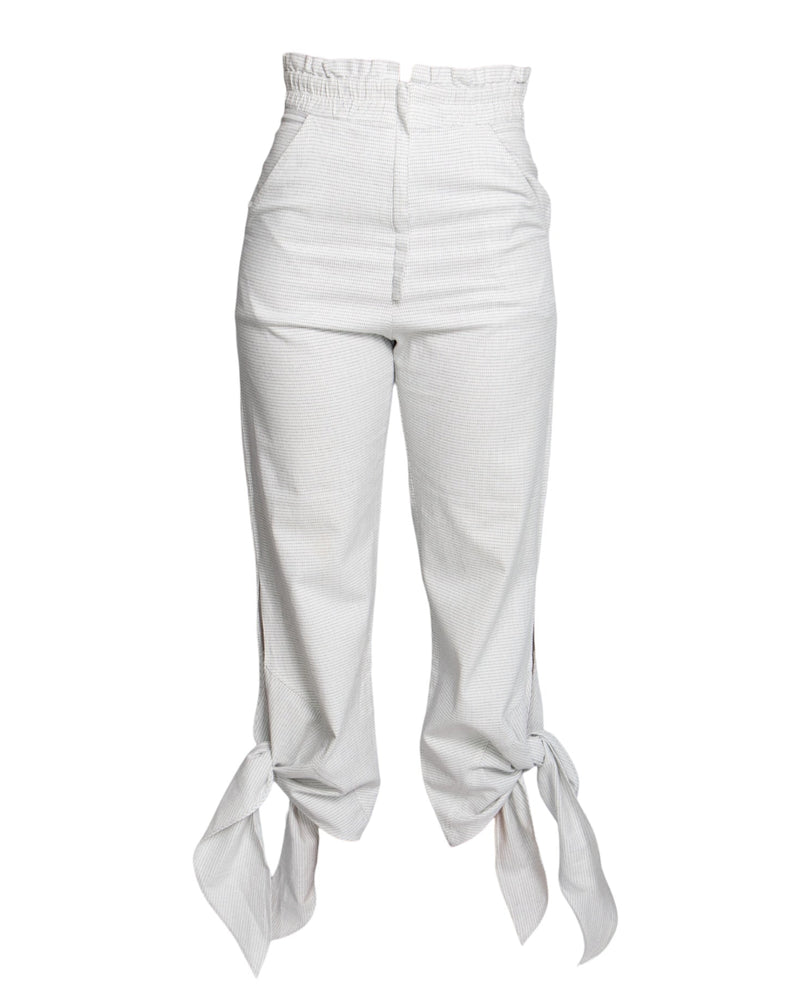 CALÇA OFF QUADRICULADA